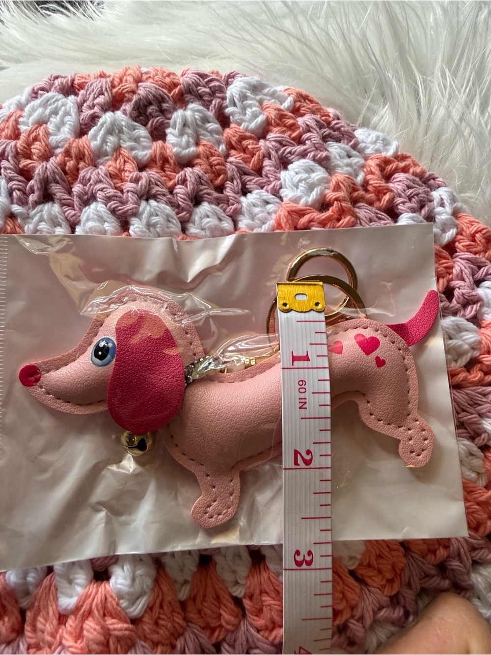 Dachshund Keychain/ bag charm. - Picture 3 of 3